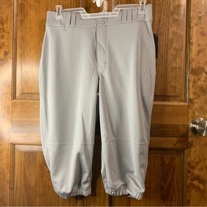 Men's NWT Men’s Adult Medium Champro Knicker Loose Fit Grey Baseball pants